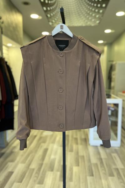 Ceremony 2026 KIŞ Anjelik Apoletli Kısa Ceket nude