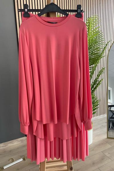 Ceremony Bambu Etekli Takım Ceremony Nar Çiçeği