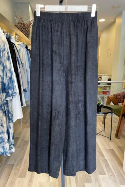 Ceremony Bol Paça Kalımnos Pantolon Siyah