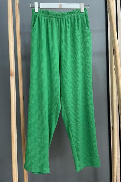 Ceremony Havuç Cupra Pantolon  Yeşil