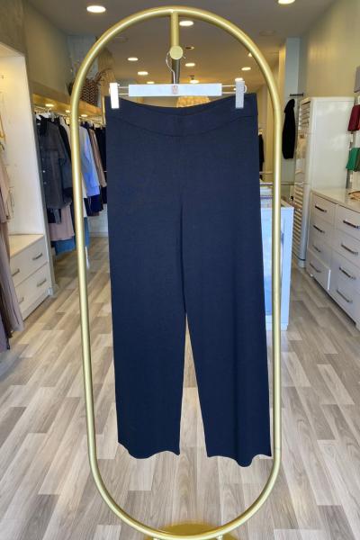 Ceremony Kendinden Lastikli Bol Paça Çelik Pantolon Siyah