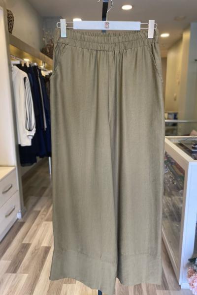 Ceremony Paçası Double Dikiş Pasıon Pantolon Haki