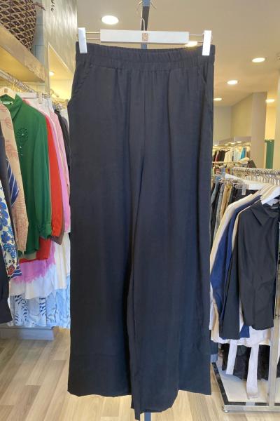 Ceremony Paçası Double Dikiş Pasıon Pantolon Siyah