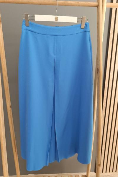 Ceremony Finike Plikaşe Etek Mavi