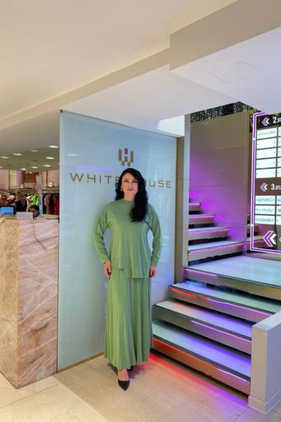 Ceremony Garnili Biyeli Etekli Bambu Takım Yeşil