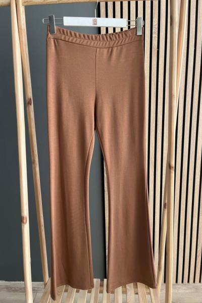 Ceremony İspanyol Paça Pantolon Taba