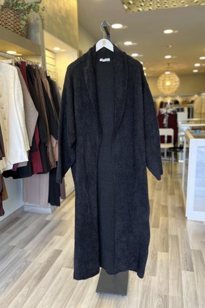 Magazin Angora Uzun Hırka Siyah