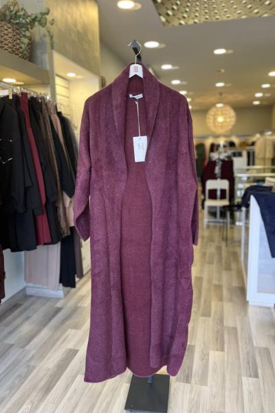 Magazin Angora Uzun Hırka Mürdüm