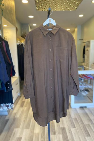 Magazin Cupra Basic Gömlek Kahverengi