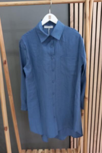 Magazin Cupra Basic Gömlek İndigo