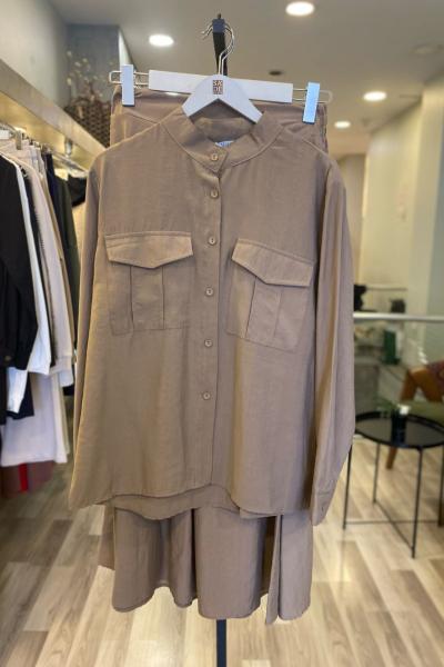 Magazin Hakim Yaka Cepli Takım Vizon