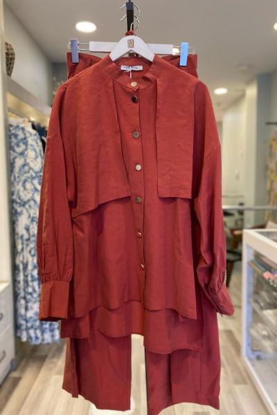 Magazin Lyocell Takım  Kiremit