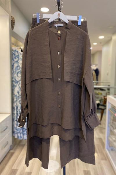 Magazin Lyocell Takım  Vizon