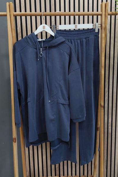 Magazin Modal Kapuşonlu Takım Lacivert