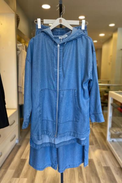 Magazin Polyy Takım Açık Mavi