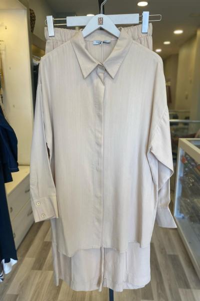 Magazin Tensel Basic Takım Bej