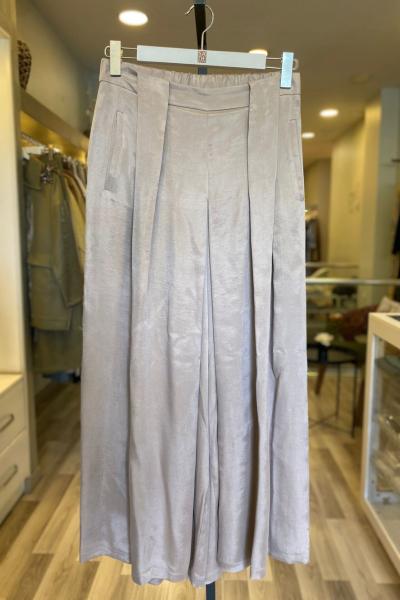 Mascara Mascara Pantolon Etek Önü Pileli Bej