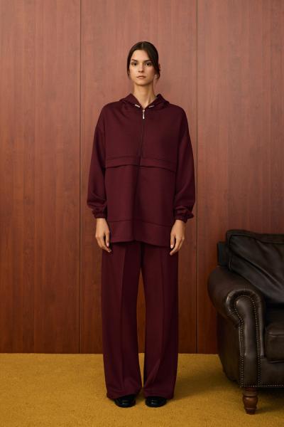 Merwish Basic Takım  Bordo