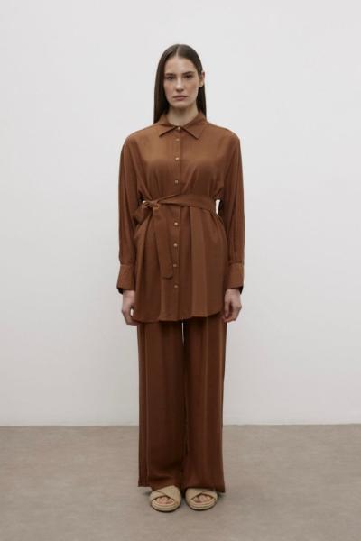 Merwish Dubai Takım Kahverengi