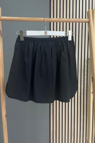 Merwish Lüx Poplin İçlik Siyah