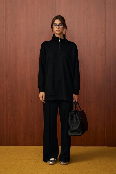 Merwish Lolly Takım Siyah