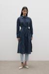 Merwish Mono Uzun Tunik Lacivert
