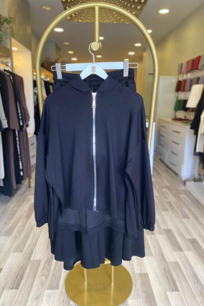 Merwish Pisa Takım Siyah