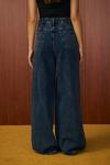 Merwish Salaş Denim Pantolon Mavi