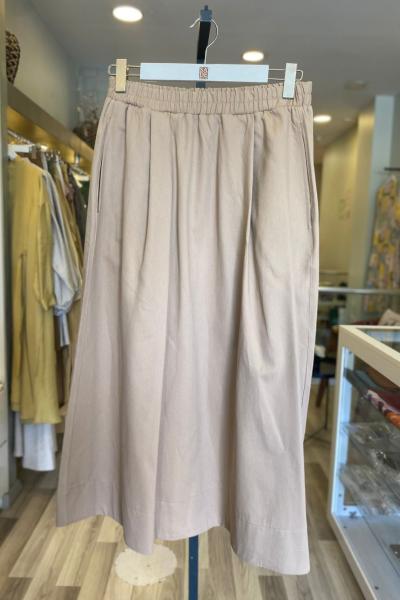 Merwish Spor Kanvas Etek  Bej