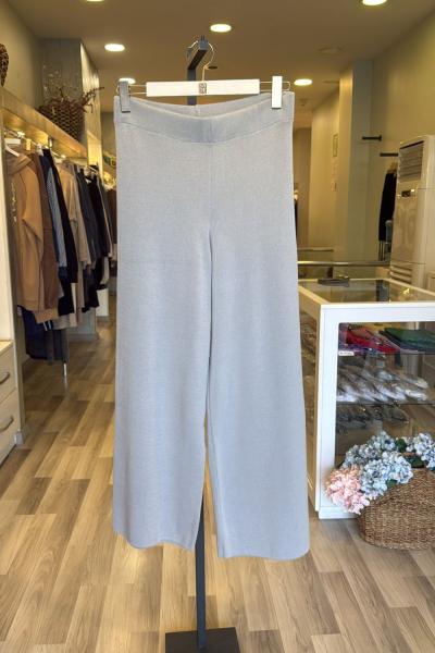 Merwish Triko Pantolon Gri