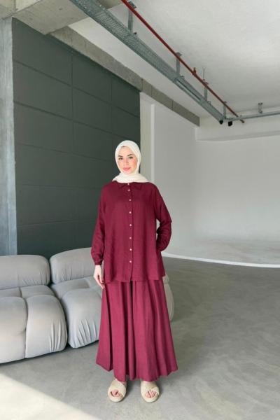 Merwish VENEDİK TAKIM  Bordo