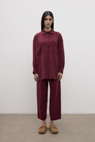 Merwish Western Takım Bordo