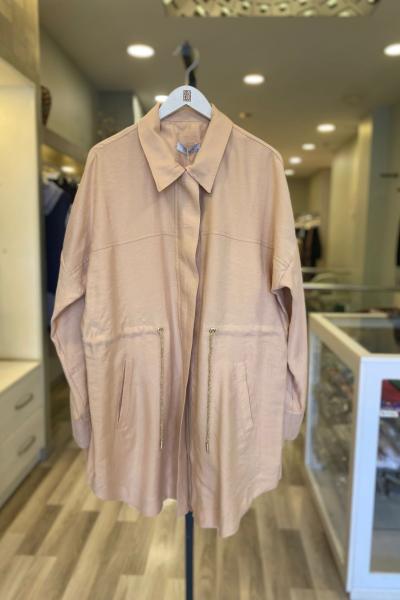 Nes Tencel Sim Büzgü Bağlamalı Kap Somon