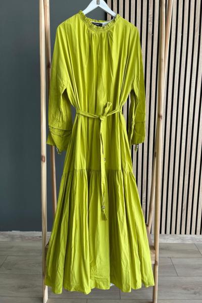 Ceremony Paraşüt Kumaş Elbise Asit