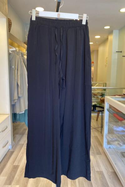 Puane Gizli Cep Pantolon Siyah