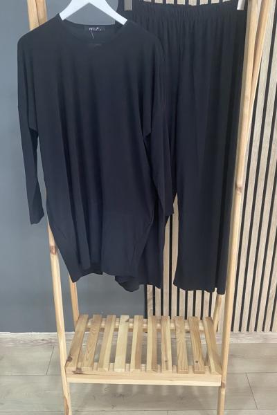 SADE Afili Makas Takım Siyah