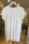 BM İstanbul Bambu Kolsuz Tshirt Ekru