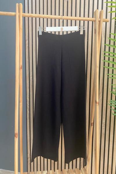 Vivalolita Soğuk İplik Pantolon Siyah