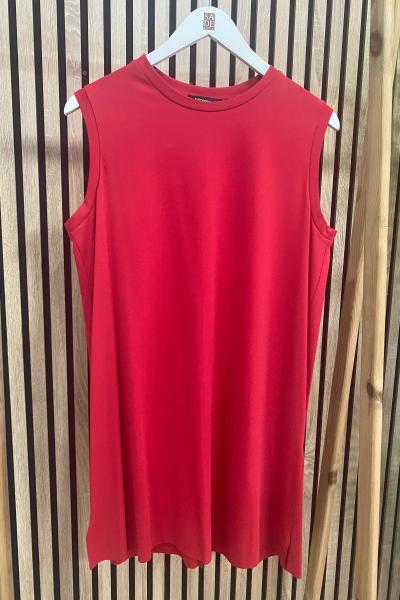 Ceremony Sıfır Kol İçlik Kırmızı