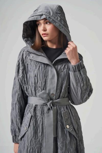 Ceremony 2026 KIŞ Yanları Fermuar Detaylı Star Kap Gri